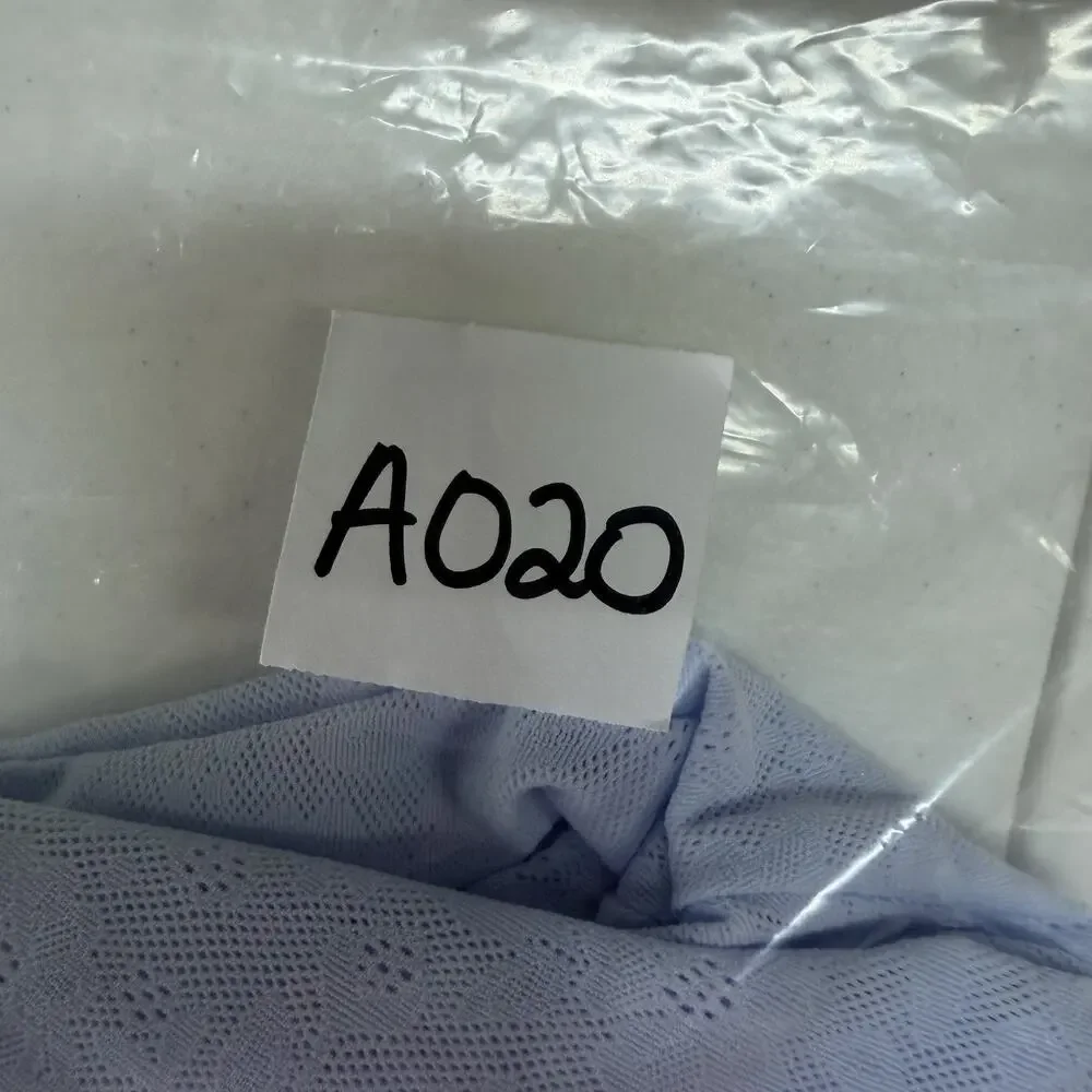 Smoothez By Aerie Sz XXL Lace Bra Top Bralette Baby Blue Comfort Smooth NEW - Picture 15 of 15